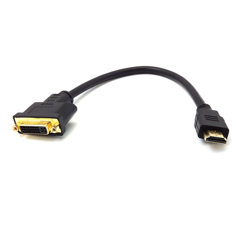 30cm HDMI To DVI 24 + 5  ̺  M/F HDMI Male To DVI Female   ڵ, PC HDTV LCD DVD